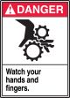 WATCH YOUR HANDS AND FINGERS (W/GRAPHIC)