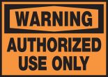 AUTHORIZED USE ONLY