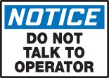 DO NOT TALK TO OPERATOR