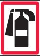 FIRE EXTINGUISHER SYMBOL