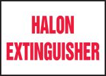 HALON EXTINGUISHER