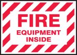 FIRE EQUIPMENT INSIDE