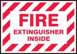 FIRE EXTINGUISHER INSIDE