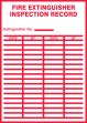 FIRE EXTINGUISHER INSPECTION RECORD