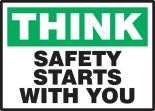 SAFETY STARTS WITH YOU