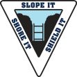 OSHA NEP Trenching Initiative Hard Hat Stickers: Slope It - Shore It - Shield It