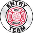 Safety Label, Legend: ENTRY TEAM