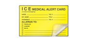 ICE MEDICAL ALERT CARD...