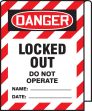 Other, Legend: DANGER LOCKED OUT DO NOT OPERATE