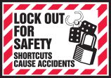 LOCK OUT FOR SAFETY SHORTCUTS CAUSE ACCIDENTS (W/GRAPHIC)