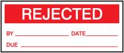 REJECTED BY DATE REASON: