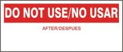 DO NOT USE/NO USAR
