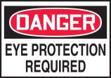 EYE PROTECTION REQUIRED