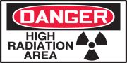 HIGH RADIATION AREA (W/GRAPHIC)