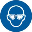 WEAR EYE PROTECTION