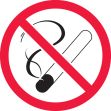 Safety Label, Legend: NO SMOKING