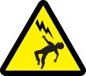 VOLTAGE DISCHARGE HAZARD