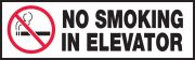NO SMOKING IN ELEVATOR (W/GRAPHIC)