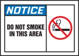 DO NOT SMOKE IN THIS AREA (W/GRAPHIC)