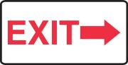 EXIT (ARROW RIGHT)