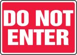 Do Not Enter