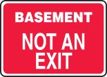 Basement Not An Exit