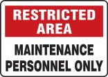 MAINTENANCE PERSONNEL ONLY
