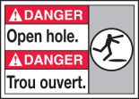 DANGER NO TRESPASSING (W/GRAPHIC)