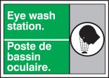 EYE WASH STATION (W/GRAPHIC)