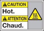 CAUTION HOT (W/GRAPHIC)
