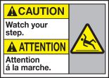 CAUTION WATCH YOUR STEP