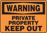 Private Property Keep Out