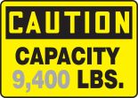 CAPACITY ___ LBS.