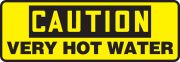 VERY HOT WATER