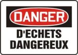 DANGER DÉCHETS DANGEREUX