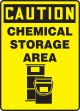 CHEMICAL STORAGE AREA (W/GRAPHIC)