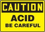 Hazardous Materials Handle With Care OSHA Caution Safety Sign MCHL686