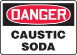 DANGER CAUSTIC SODA