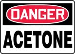 DANGER ACETONE