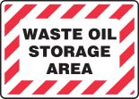 WASTE OIL STORAGE AREA