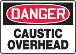 Dura-Fiberglass 7 x 10 Inches MCHL049XF AccuformDanger Poisonous Gas Hydrogen Sulfide Safety Sign 