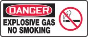 EXPLOSIVE GAS NO SMOKING (W/GRAPHIC)