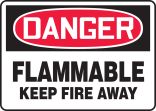 FLAMMABLE KEEP FIRE AWAY