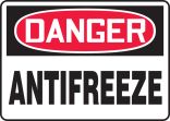 DANGER ANTIFREEZE