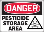 PESTICIDE STORAGE AREA (W/GRAPHIC)
