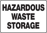 HAZARDOUS WASTE STORAGE