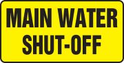MAIN WATER SHUT OFF