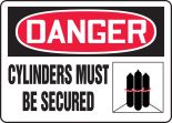 CYLINDERS MUST BE SECURED (W/GRAPHIC)