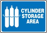 CYLINDER STORAGE AREA (W/GRAPHIC)