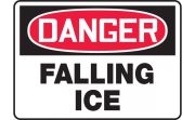 DANGER FALLING ICE